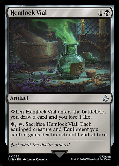 Hemlock Vial