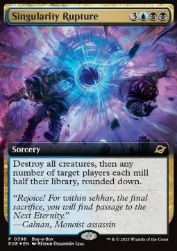 Singularity Rupture