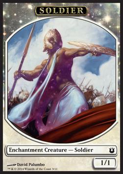 Soldier Token (White 1/1 Enchantment)