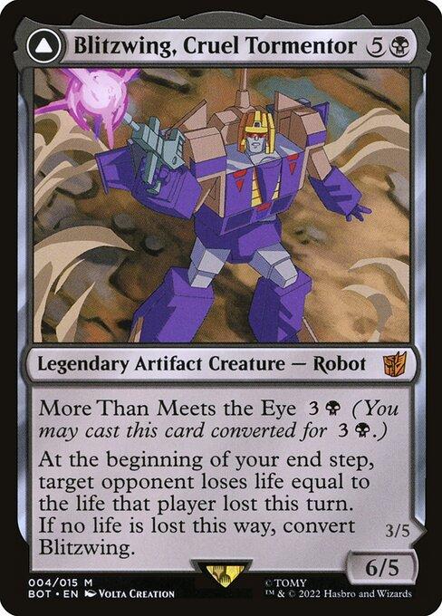 Blitzwing, Cruel Tormentor // Blitzwing, Adaptive Assailant (V.1)