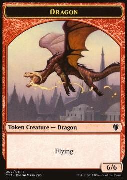 Dragon Token (R 6/6) / Cat Dragon Token (Gold 3/3)