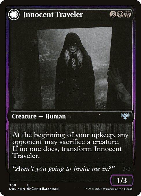 Innocent Traveler // Malicious Invader (front)