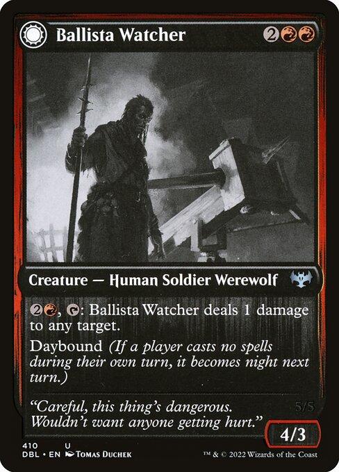 Ballista Watcher // Ballista Wielder (front)