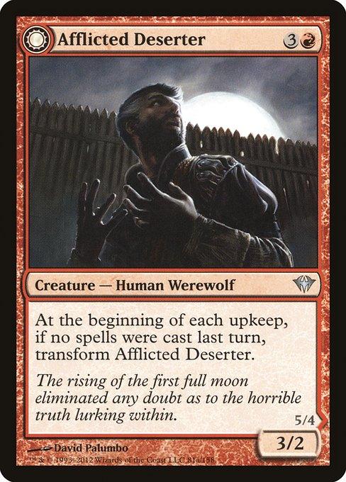 Afflicted Deserter / Werewolf Ransacker