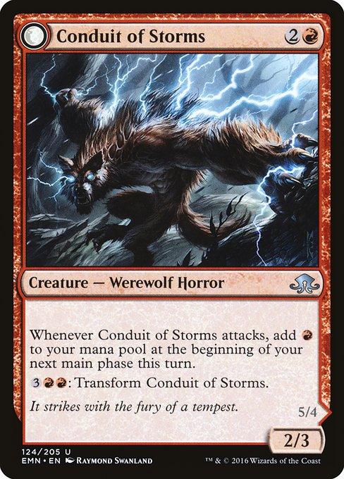 Conduit of Storms / Conduit of Emrakul (front)