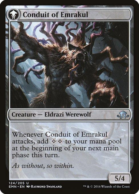 Conduit of Storms / Conduit of Emrakul (back)