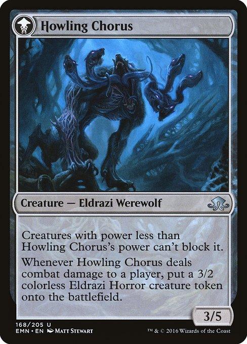 Shrill Howler / Howling Chorus (back)
