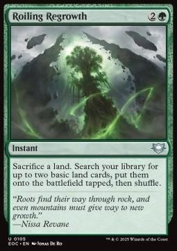 Roiling Regrowth
