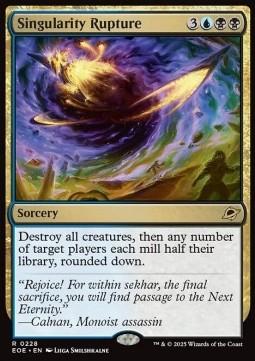 Singularity Rupture