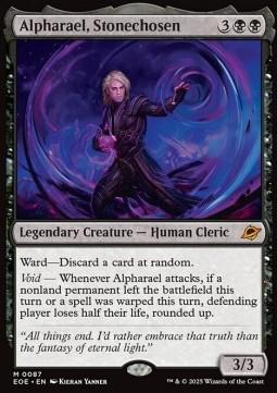 Alpharael, Stonechosen