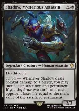 Shadow, Mysterious Assassin