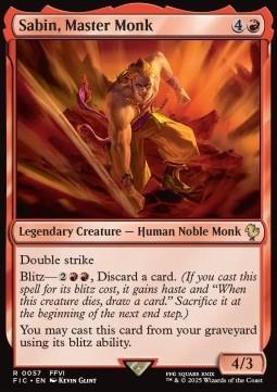 Sabin, Master Monk