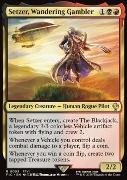 Setzer, Wandering Gambler