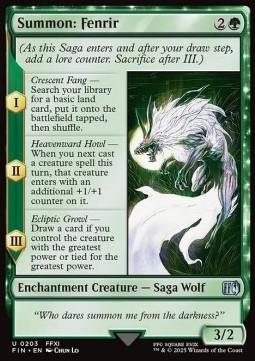 Summon: Fenrir