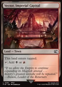 Vector, Imperial Capital