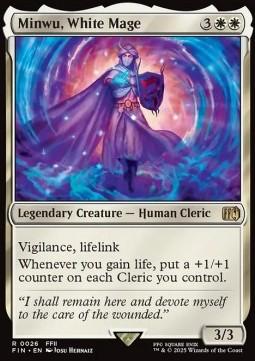 Minwu, White Mage