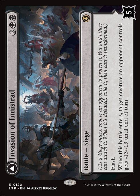 Invasion of Innistrad // Deluge of the Dead (front)