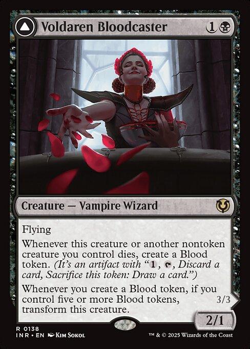 Voldaren Bloodcaster // Bloodbat Summoner (front)