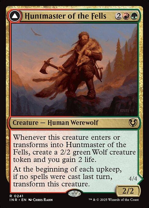 Huntmaster of the Fells / Ravager of the Fells (front)