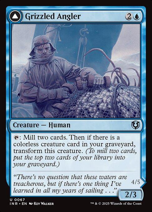 Grizzled Angler / Grisly Anglerfish (front)