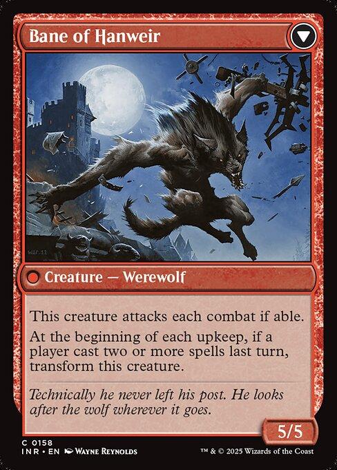 Hanweir Watchkeep / Bane of Hanweir (back)