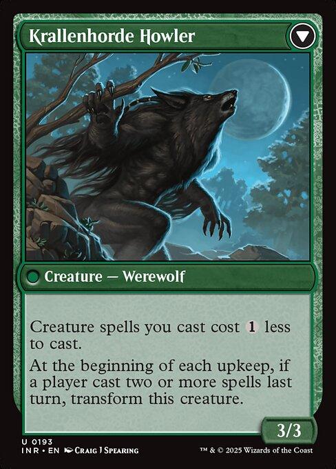 Duskwatch Recruiter / Krallenhorde Howler (back)