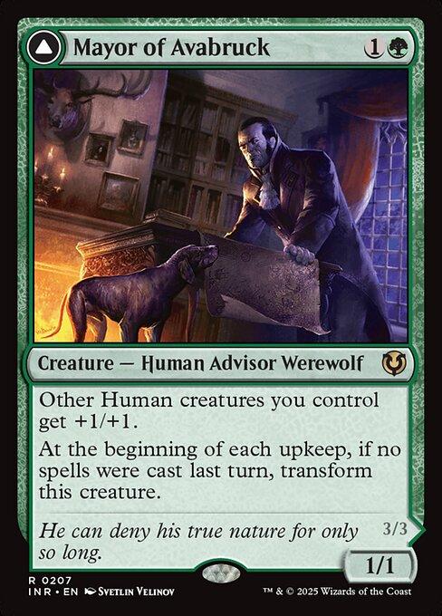 Mayor of Avabruck / Howlpack Alpha (front)