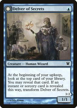 Delver of Secrets / Insectile Aberration