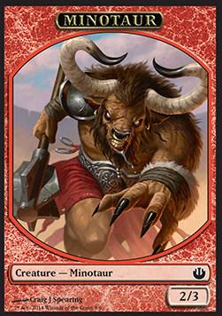 Minotaur Token (Red 2/3)