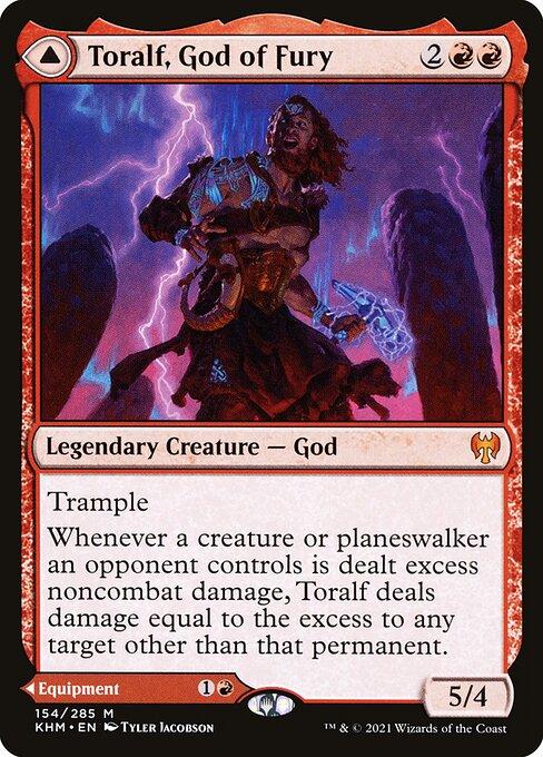 Toralf, God of Fury // Toralf's Hammer (front)