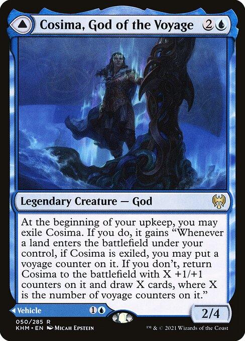 Cosima, God of the Voyage // The Omenkeel (front)