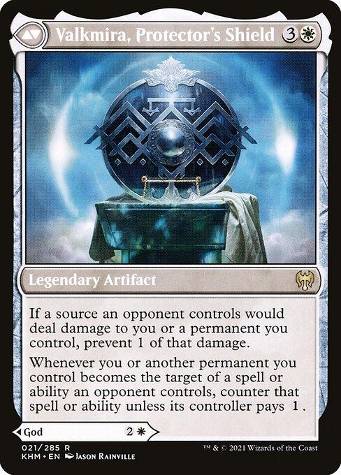 Reidane, God of the Worthy // Valkmira, Protector's Shield (back)