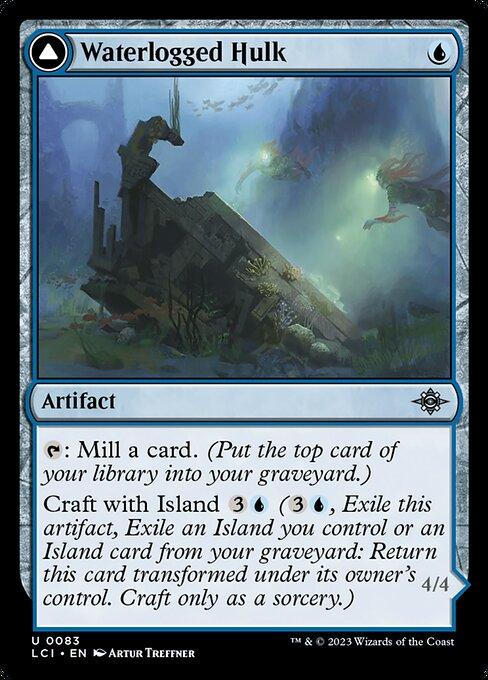 Waterlogged Hulk // Watertight Gondola (front)