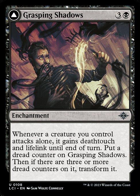Grasping Shadows // Shadows' Lair (front)