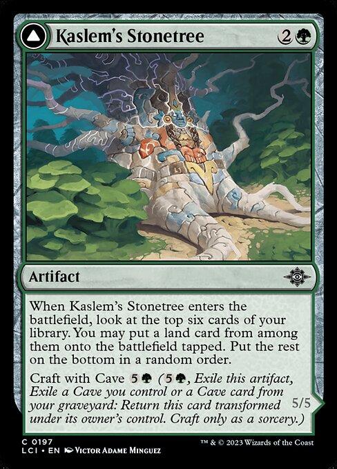 Kaslem's Stonetree // Kaslem's Strider (front)