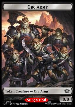 Orc Army Token (B 0/0) // Food Token (V.3)