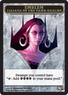Liliana of the Dark Realms Emblem