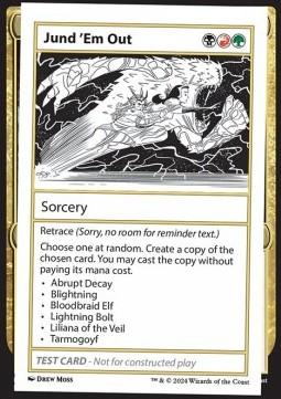 Jund 'Em Out
