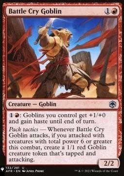 Battle Cry Goblin