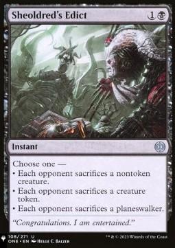 Sheoldred's Edict