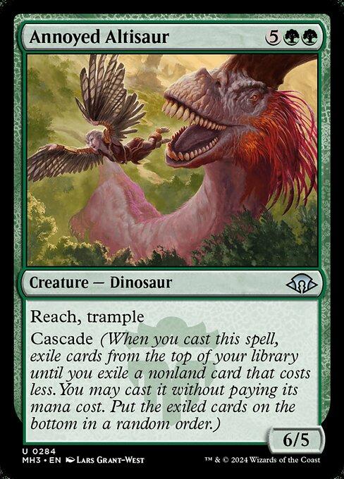 Annoyed Altisaur