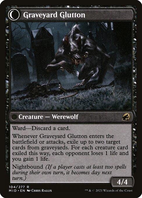 Graveyard Trespasser // Graveyard Glutton (back)