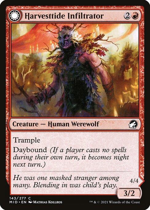 Harvesttide Infiltrator // Harvesttide Assailant (front)