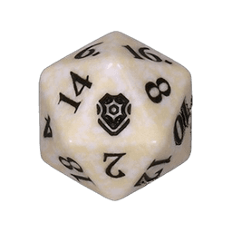 Commander Legends: Battle for Baldur's Gate: D20 Die (White)