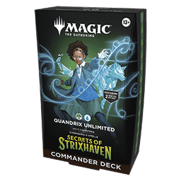 Commander: Secrets of Strixhaven: "Quandrix Unlimited" Commander Deck