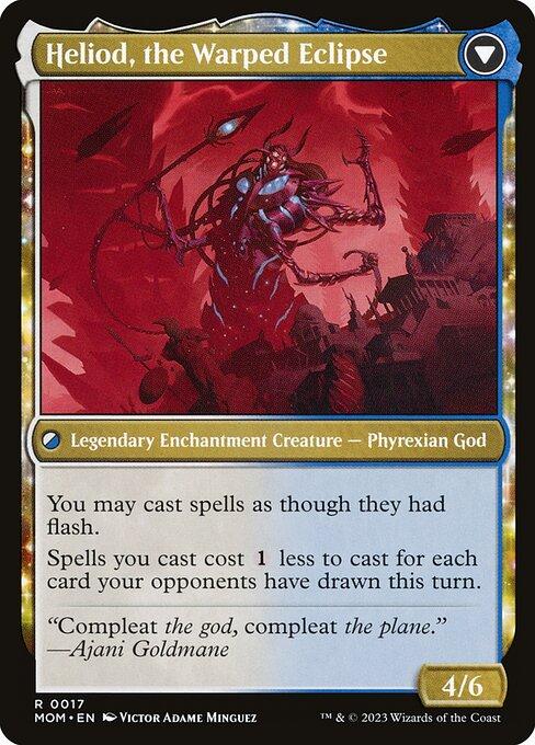 Heliod, the Radiant Dawn // Heliod, the Warped Eclipse (back)