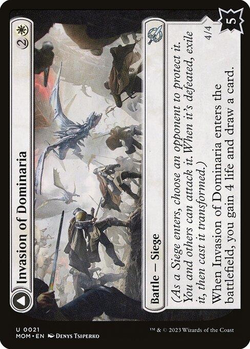 Invasion of Dominaria // Serra Faithkeeper (front)