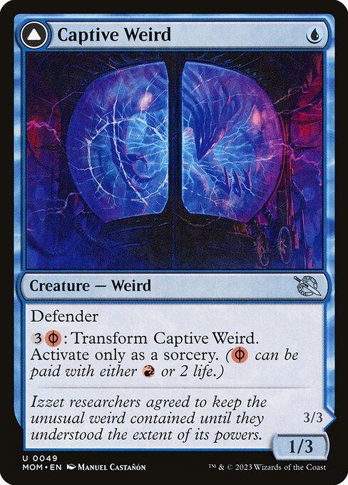 Captive Weird // Compleated Conjurer (front)