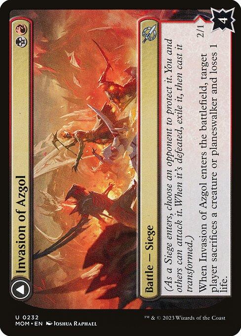 Invasion of Azgol // Ashen Reaper (front)