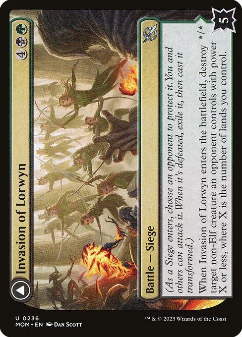 Invasion of Lorwyn // Winnowing Forces (front)